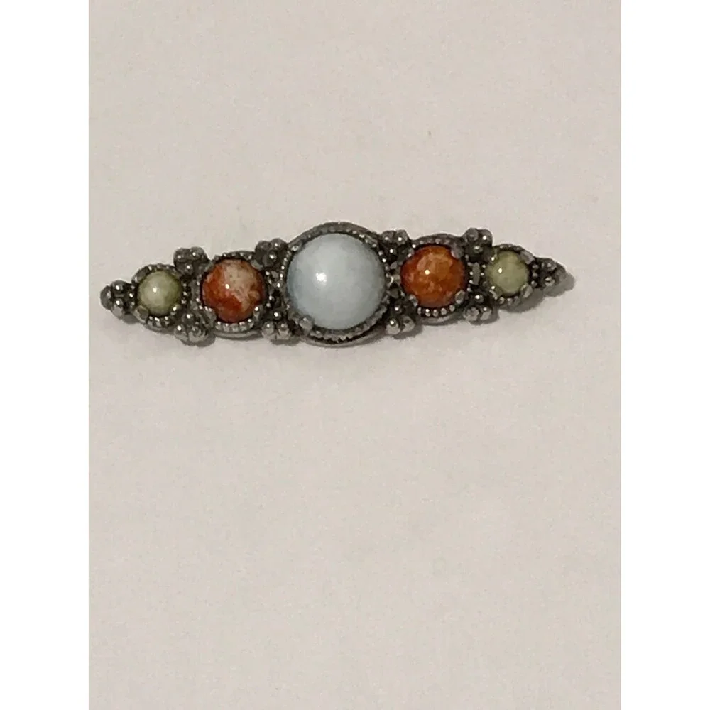 Vintage Cabochon Brooch